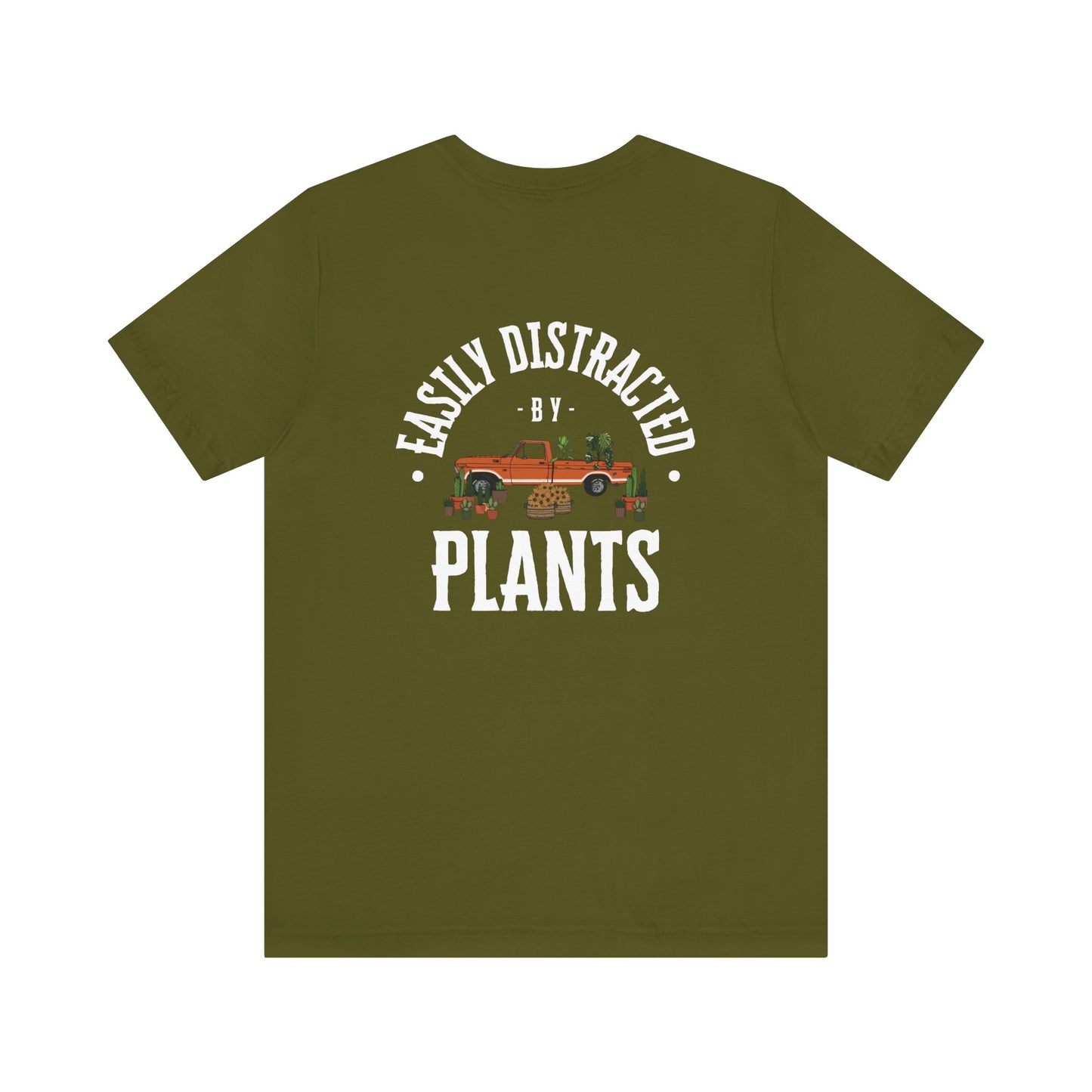 Easily Distracted By Plants Vintage Truck