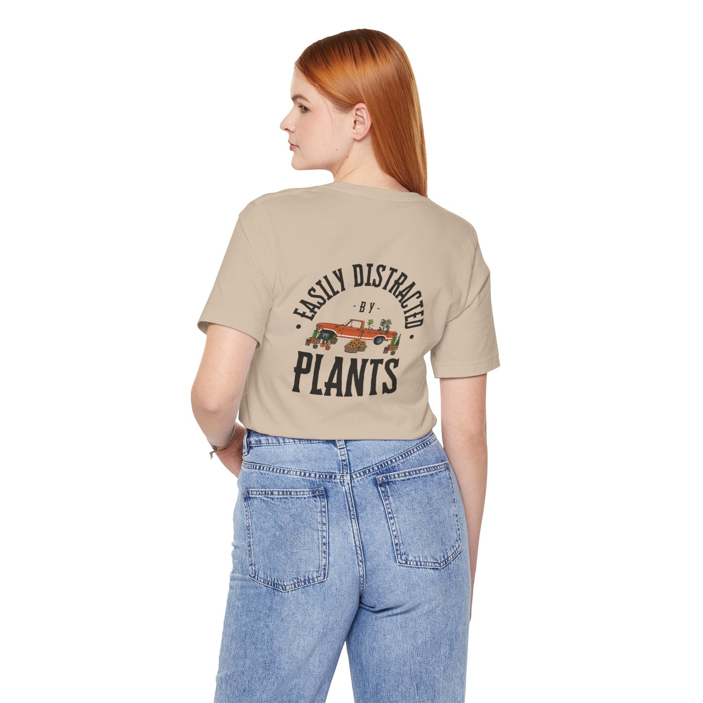 Easily Distracted By Plants Vintage Truck