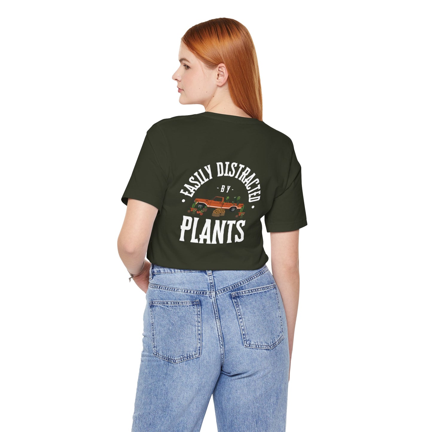 Easily Distracted By Plants Vintage Truck