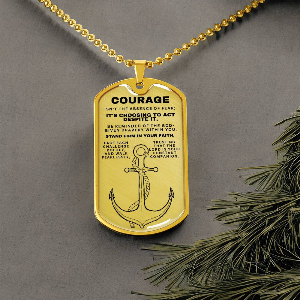 Courage - Military Chain