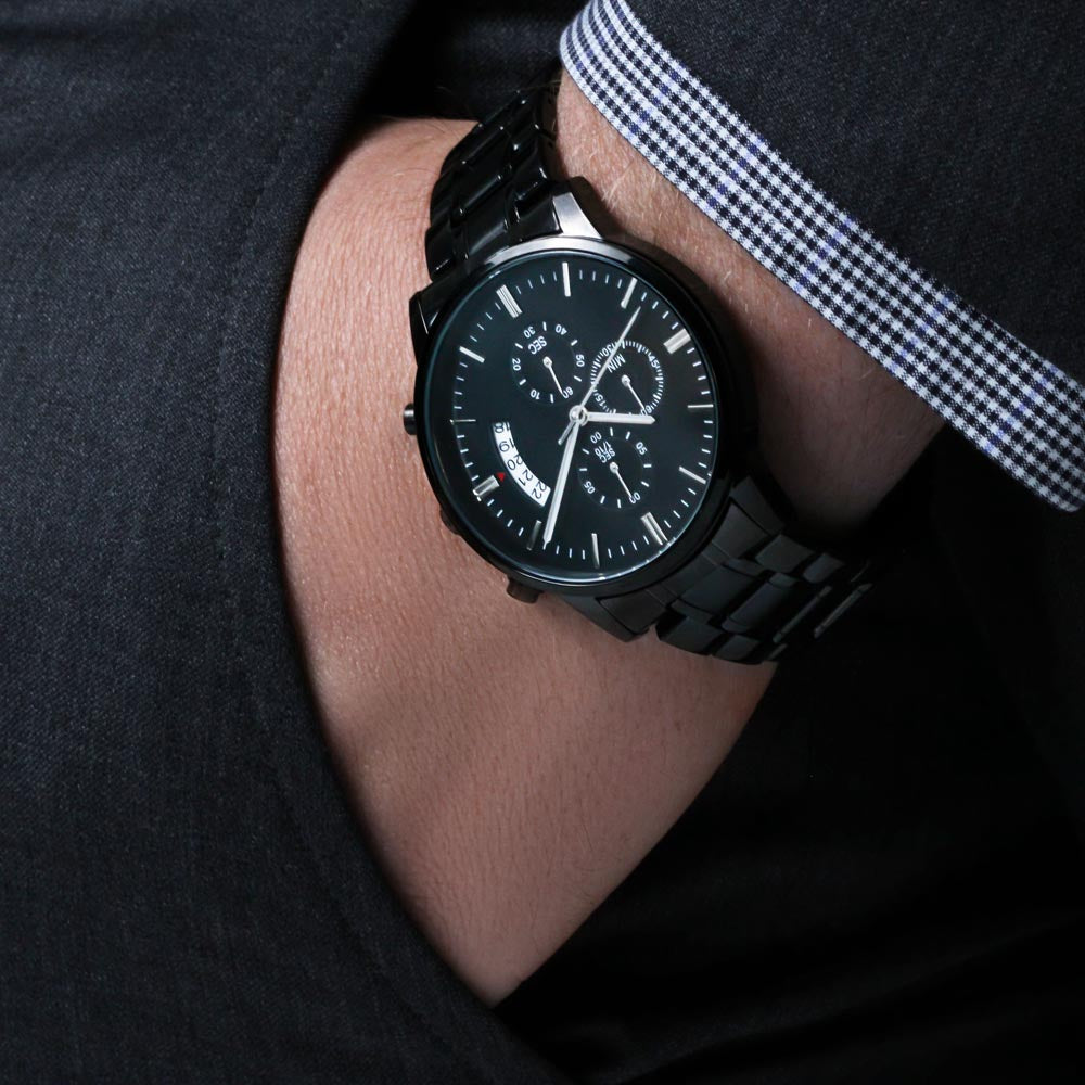 Engraved Watch for Husband