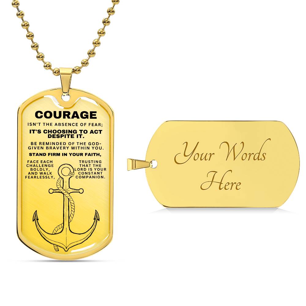 Courage - Military Chain