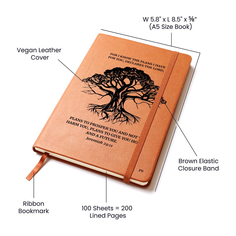 Jeremiah 29:11 Custom Journal