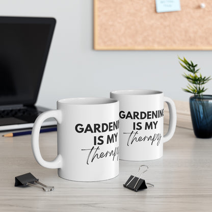 Gardening Is My Therapy Mug