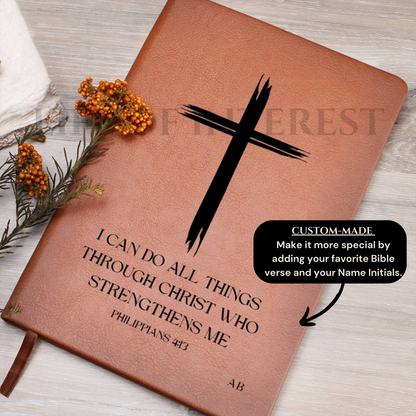 Philippians 4 13 Custom Journal