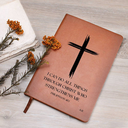 Philippians 4 13 Custom Journal