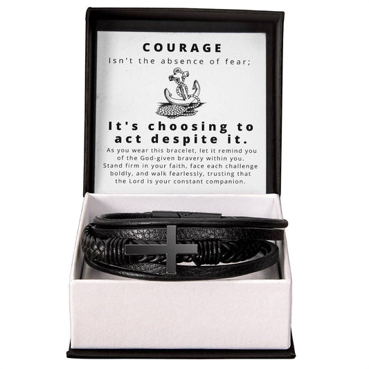 Courage - Cross Bracelet v1